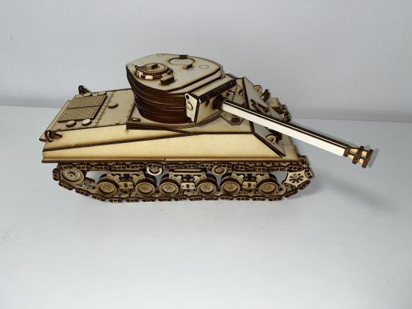 M4 Sherman Panzer als 3D Großmodell